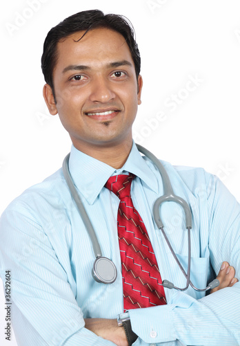 Photo: Portrait of Indian Doctor Portrait of Indian Doctor