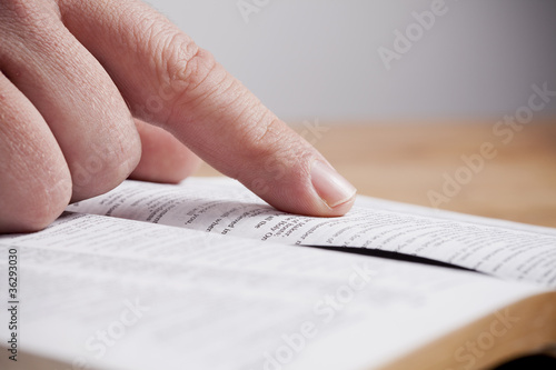 Photo: Reading the Bible Reading the Bible