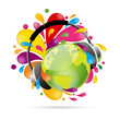 Global music colorful