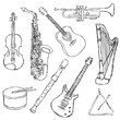 musical instruments