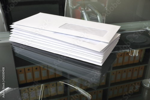 Photo: Pile of letters Pile of letters