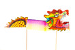 Colorful Paper Dragon Puppet Figurine Colorful Paper Dragon Puppet Figurine