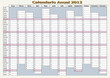 Calendario Anual 2012