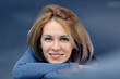 Beautiful young smiling woman Beautiful young smiling woman