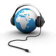 musical world globe
