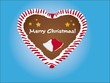 Vektor: Lebkuchenherz Weihnachten Lebkuchenherz Weihnachten
