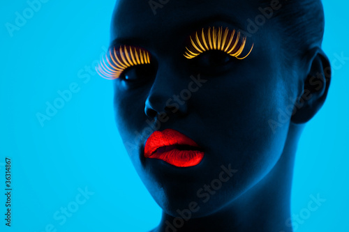 Photo: UV portrait UV portrait