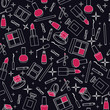 Beauty and make up pattern