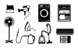 Electronics icon set