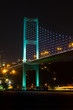 Bosphorus Bridge from Istanbul, Turkey