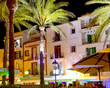 Ibiza island nightlife in Eivissa town Ibiza island nightlife in Eivissa town