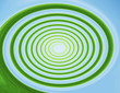 green twirl