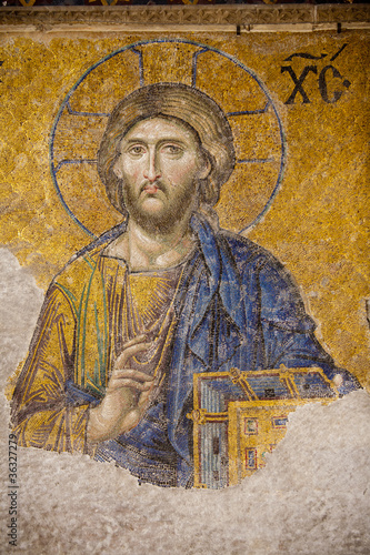 Photo: Christ mosaic Christ mosaic