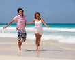 Couple at the beach