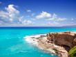 Cala en Baster in Formentera mountains