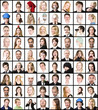 Collage of portraits