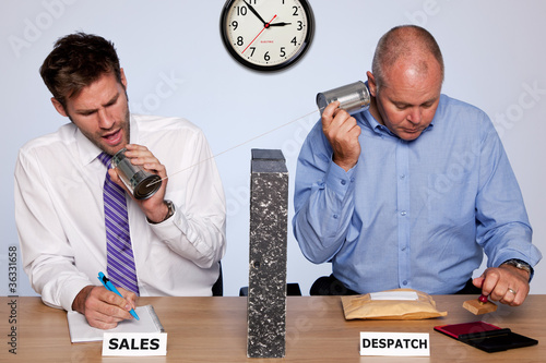 Photo: Sales and despatch department Sales and despatch department