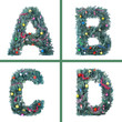 Nice Christmas Alphabet Nice Christmas Alphabet