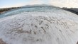 ocean waves (fish eye lens)