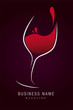 Photo en ligne au meilleur prix logo verre de vin