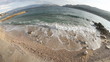 vacation sunny beach (fish eye lens use)