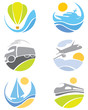 Collection icons -- transport