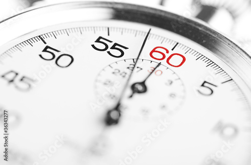 Photo: stopwatch closeup stopwatch closeup
