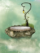 floating rock