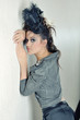 beautiful female model posing