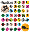 Vektor: Sport icons Sport icons