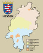 Regierungsbezirke Hessen