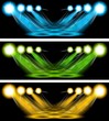 Set of banners