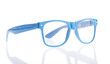 blue glasses