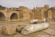 View with ruins of Carthage in Tunisia