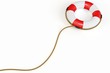 3d Red lifebelt illustration 3d Red lifebelt illustration