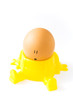 egg with a sad face