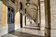 Commerce Square Arcades, Lisbon, Portugal