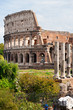 The Majestic Coliseum, Rome, Italy.