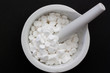 Foto: reibschale mit tabletten reibschale mit tabletten