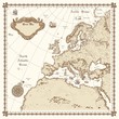 Europe map vector