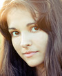 Portrait of beautiful cute young girl