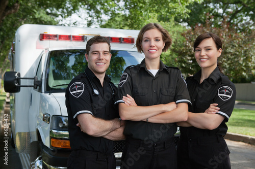 Photo: Emergency Medical Team Portrait Emergency Medical Team Portrait