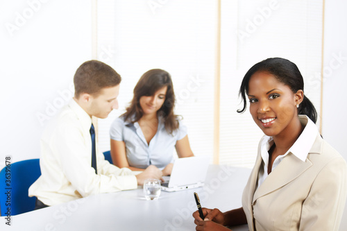 Photo: young black businesswoman young black businesswoman