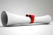 Ancient scroll with bow