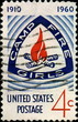 Camp Fire Girls. 1910- 1960. US Postage.