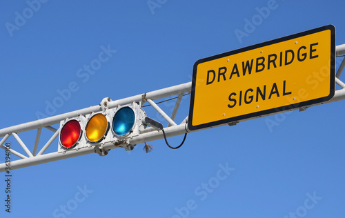 Foto: Drawbridge Signal Lights Drawbridge Signal Lights