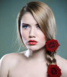 Beauty and roses