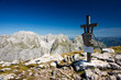 Gipfelkreuz auf dem Schneibstein Gipfelkreuz auf dem Schneibstein