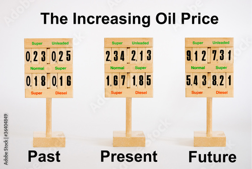 Photo: Increasing Oil Price Increasing Oil Price