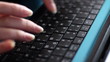 Girl working on laptop